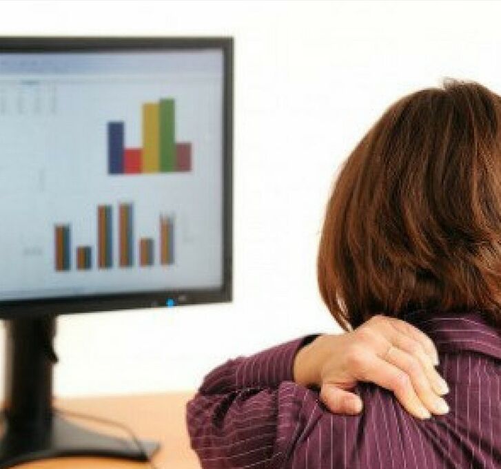 Dolor de espalda a través de la osteocondrosis