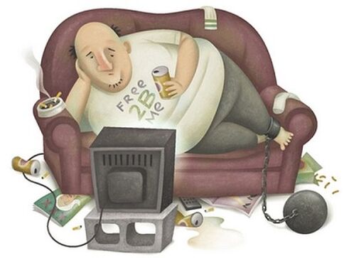 La hipodinámica como causa de la osteocondrosis